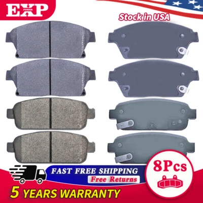 Rear Front Brake Pads For Chevrolet Orlando Trax Volt 2011-2017 Buick Encore - Image 1 of 4