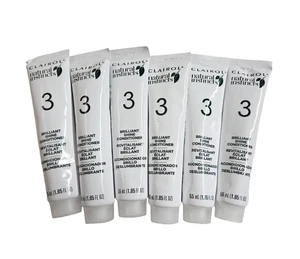 Lotto di 6 CLAIROL Natural Instincts Step 3 Balsamo Brilliant Shine 1,85 oz - Foto 1 di 3