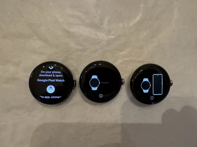 Google Pixel Watch 2 Black 41MM (GPS+WIFI) Very Good Lot X 3 READ - Image 1 of 4