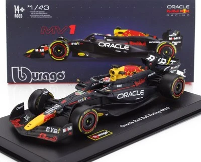 MODELLINO AUTO STATICO BURAGO RED BULL F1 RB20 2024 VERSTAPPEN VETRINA 1:43 - Immagine 1 di 4