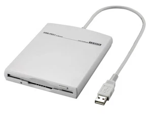I-O DATA USB-FDX1A USB Floppy Drive Used Tested - Afbeelding 1 van 6