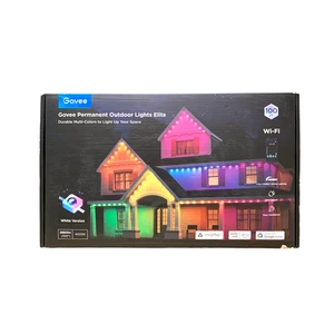 Govee 100ft RGBICW Permanent Outdoor Lights Elite, White - Picture 1 of 5