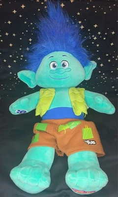 Branch Trolls Build-A-Bear 17" Plush – DreamWorks Movie Stuffed Animal Toy Doll - Image 1 of 4