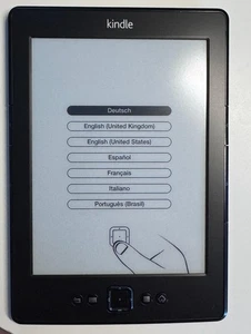 Amazon Kindle 4. Generation D01100 E Book Reader Grau 6 Zoll - Bild 1 von 3