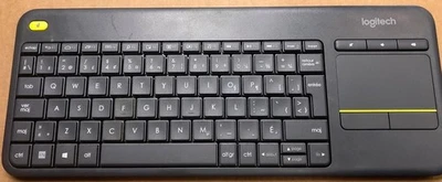 Logitech K400 Wireless Keyboard FRENCH (NO RECEIVER)(NO BATTERY COVER) (/RT6-... - Image 1 of 2