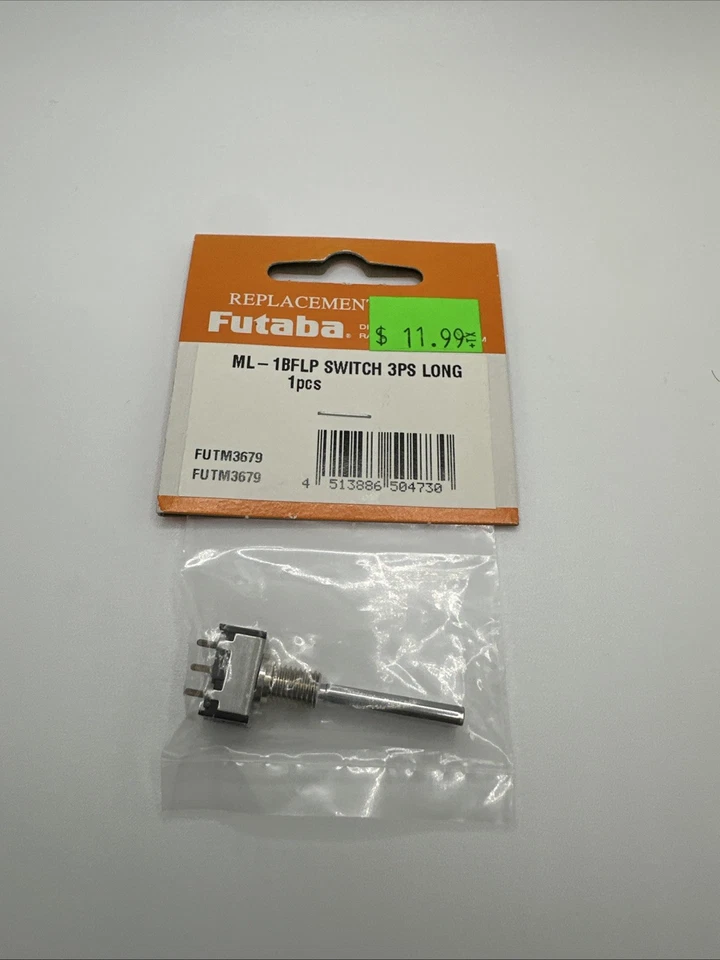 Interruptor de três posições Futaba UBT3442 solda – longo - Imagem 1 de 1