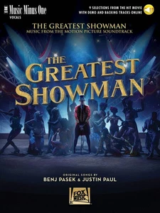 The Greatest Showman Movie Musical Vocal Piano Sheet Music Minus One Book Audio - Picture 1 of 1
