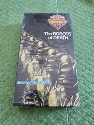 Doctor Who: The Robots of Death (VHS, 1987, CBS/FOX) - Excellent - Image 1 of 3