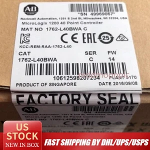 Controlador de 40 puntos sellado AB 1762-L40BWA SER C MicroLogix 1200 EE. UU. impuestos gratuitos - Imagen 1 de 5