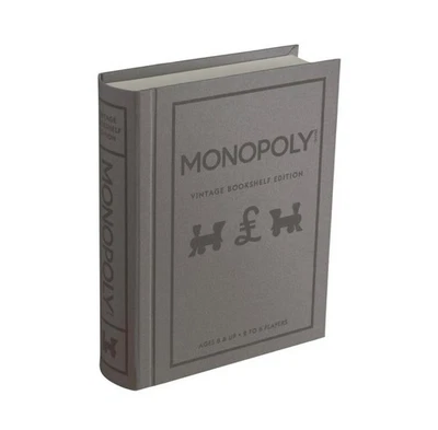 Monopoly Vintage Bookshelf Edition Boardgame - Rare English - Bild 1 von 4