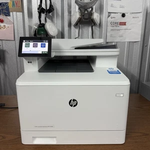HP Color LaserJet Enterprise M480f Multifunction Duplex Printer w/Toner - Picture 1 of 11