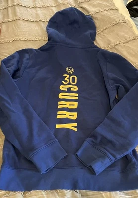 STEPH CURRY Golden State WARRIORS Fanáticos del Baloncesto Sudadera con Capucha PEQUEÑA Sudadera Foto 1 de 3