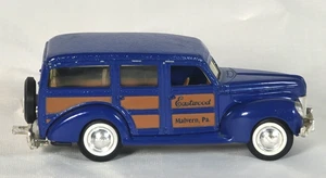 Ertl - 1940 FORD "WOODY" STATION WAGON - Dark Blue - Eastwood Malvern, PA - Picture 1 of 12