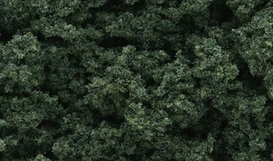 CLUMP FOLIAGE-DARK GREEN BY WOODLAND SCENICS-3 QUARTS-GREAT GROUND COVER! - Picture 1 of 2