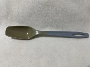 Vtg King Kraft Serving Spoon Blue Plastic Stained Faded Used USA Made - Picture 1 of 9