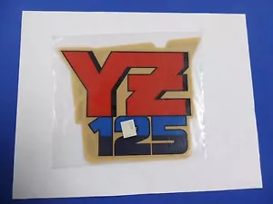 #2228 CALCOMANÍAS ORIGINALES DE COLECCIÓN YAMAHA TANQUE/AIRSCOOP PARA 1987 YZ125 - Imagen 1 de 1