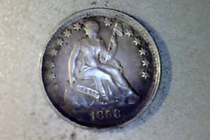 1858 USA Half Dime. #HD06 - Bild 1 von 2