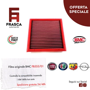 Filtro Aria Sportivo BMC FB555/01 OPEL CORSA D 1.0 12V 1.2 1.3 1.4 1.6 16V 1.7 - Imagen 1 de 1