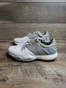 Adidas Adipower 4orged Boost Golf Shoes Men's Sz 7.5 Gray White Sneaker DA9319 - Picture 1 of 10