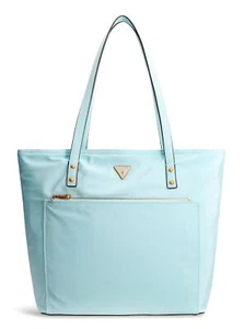 GUESS Eco Gemma Tote Shopper Schultertasche Aqua hellblau Neu - Bild 1 von 2