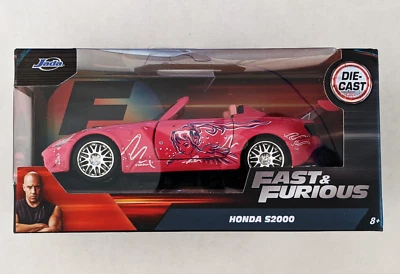 Jada 粉色拖鞋 Fast And Furious Suki's 2001 年本田 S2000 粉红色 1: 32 比例 — 第 1/4 张图片