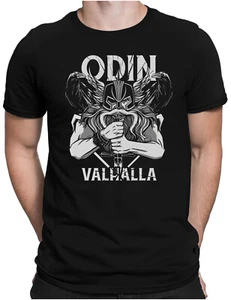 Odin Valhalla | Herren Fun T-Shirt S bis 4XL Welcome To Vikings Wikinger Ragnar - Picture 1 of 15