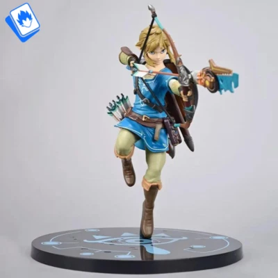 Action Figure TLOZ Link Hero's Bow 20cm STATUA DA COLLEZIONE Anime - Immagine 1 di 4