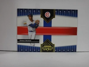 2005 Donruss Champions Ernie Banks #255 HOF - Picture 1 of 2
