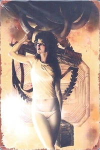 Alien Ripley Movie Science Fiction Movie Tin Metal Sign - Picture 1 of 1