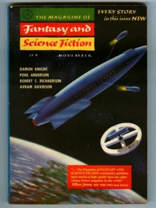 November 1957 Magazine of FANTASY & SCIENCE FICTION! Knight! Anderson! Dickson! - Imagen 1 de 3