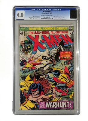 X-Men #95 CGC 4.0 Off-White to White Pages - Image 1 of 2