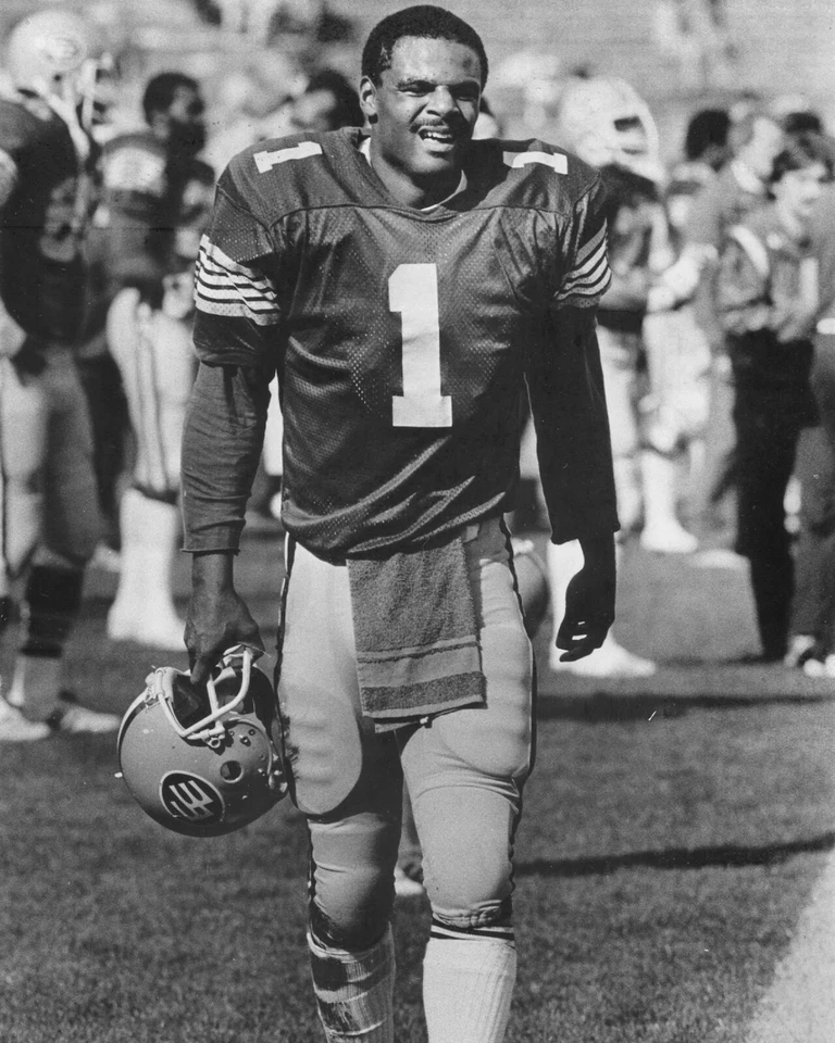 FOTO WARREN MOON 8X10 ESQUIMALES EDMONTON FOTO FÚTBOL CFL Foto 1 de 1