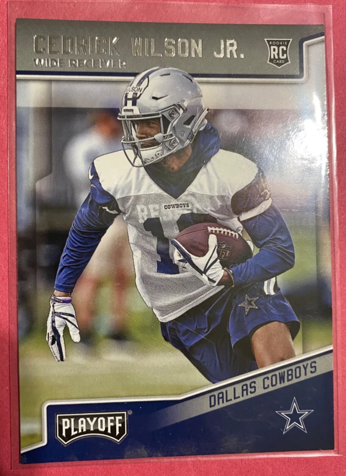 2018 Playoff Cedrick Wilson Jr RC #286 Cowboys invest - Image 1 of 1