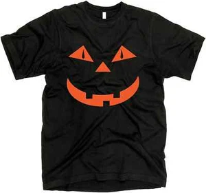 Herren Jack O Laterne Kürbis Halloween Kostüm T-Shirt Gr. XL schwarz - Bild 1 von 4