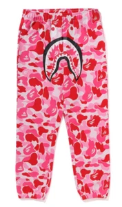 A Bathing Ape BAPE "ABC Camo Shark Regular Fit Sweat Pants" Pink Gr. 2XL - Bild 1 von 10