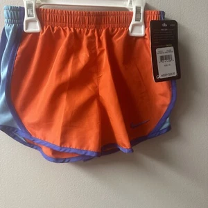 Nike  Boys Swim Trunks- Dri Fit    Max Orange/Blue   Size 6X    NwT - Picture 1 of 3