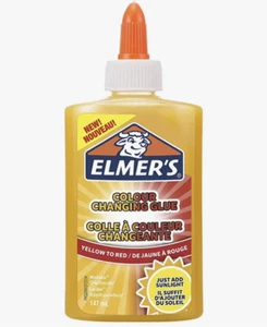 Elmer's Colour Changing PVA Glue | Yellow to Red , Arts, Crafts-Great for Slime - Picture 1 of 3