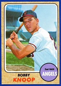1968 Topps Baseball # 271 Bobby Knoop California Angels EX-EXMT - Bild 1 von 2