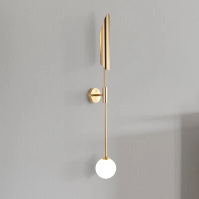 Modern Metal Wall Light Living Room Dining Room Bedroom Lighting Art Wall Lamp - Image 1 of 4