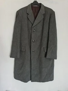 CROMBIE Coat Jacket By Shepherd and Woodward Oxford Mens Wool Tweed Grey 42/L - Picture 1 of 12