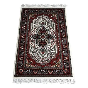 Traditional Luxury Hand Knotted Art Silk Rug Small Size 2x3 Feet - Picture 1 of 3