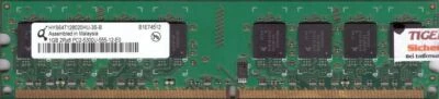 Qimonda HYS64T128020HU-3S-B PC2-5300 1GB DDR2 667MHz Arbeitsspeicher RAM* r205 - Bild 1 von 2