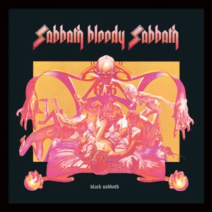 Black Sabbath - Sabbath Bloody Sabbath - Official Album Cover Size Framed Print - Bild 1 von 1