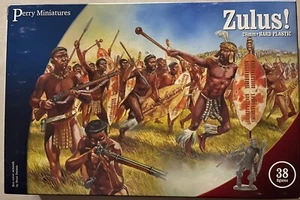 28mm PERRY MINIATURES - ZULUS! VLW40 - Picture 1 of 2