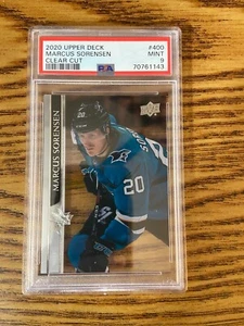 PSA 9 2020 Upper Deck Marcus Sorensen #400 Clear Cut Short Print - Picture 1 of 2