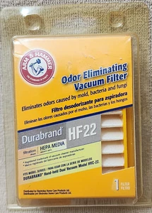 Filtro aspirazione braccio e martello Hepa HF22 63058 per Durabrand manuale HVC-22 - Foto 1 di 1