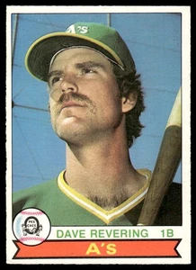 1979 O-Pee-Chee Dave Revering Oakland Athletics #113 - Picture 1 of 2