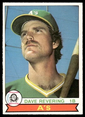 1979 O-Pee-Chee Dave Revering Oakland Athletics #113 - Image 1 of 2