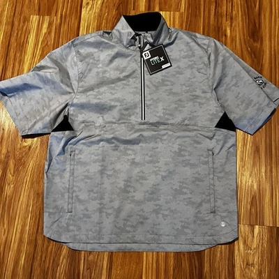 Footjoy Hydrolite X Rain Jacket Newest Edition- Grey Camo Size XL - Image 1 of 4