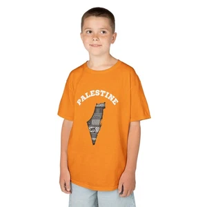Palestine Kids Tee, Meaningful Youth Shirt, Gift for Children, Cultural Identity - Picture 1 of 58